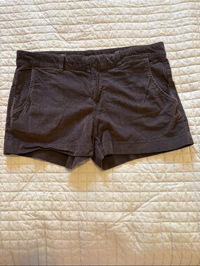 Athleta Women's Fine Wale  Corduroy Shorts - Soft Black